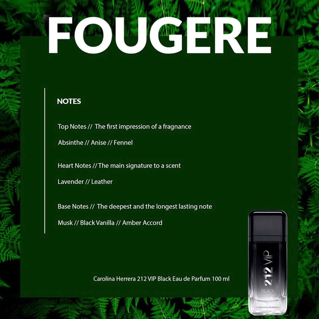 CAROLINA HERRERA 212 VIP Black Eau de Parfum 100 ml